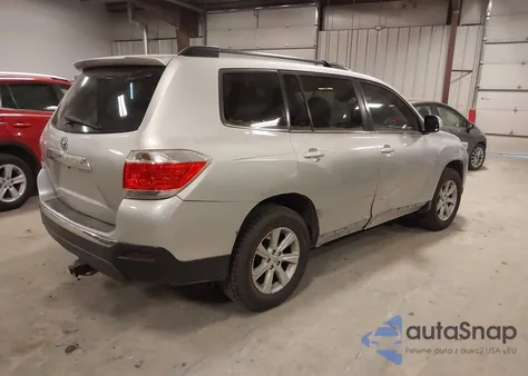 2012 Toyota Highlander Se V6 из США, поврежденный, VIN 5TDBK3EHXCS141260